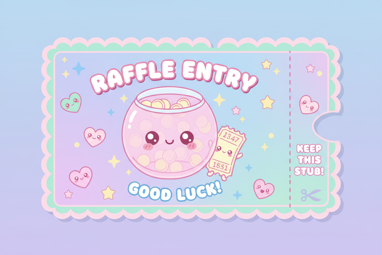 Raffle Entry - Livestream Giveaway